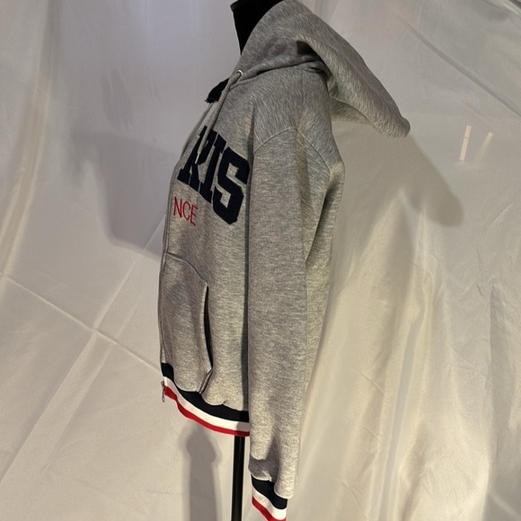 O'PAristyle Gray Women's Zip up Hoodie Size Small - Picture 6 of 12